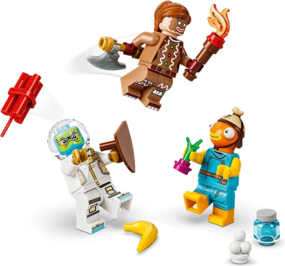 Три минифигурки LEGO Fortnite