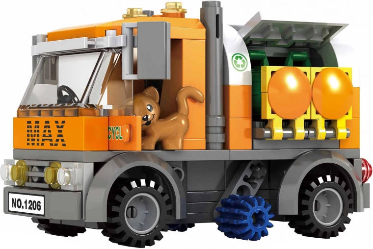 Compatible building set Garbage Collectors 157 pcs BLOXO
