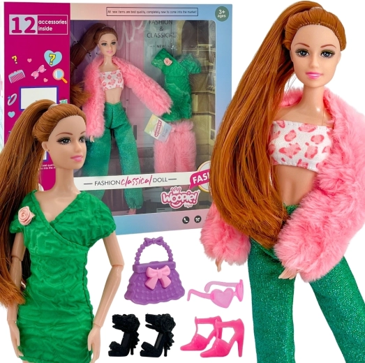 Woopie Royal doll Emi 30 cm with 12 surprises, outfits and accessories