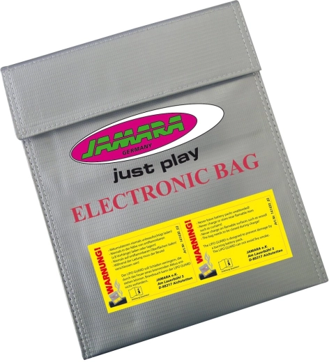 Jamara protective LiPo battery bag XL 30 × 23 cm