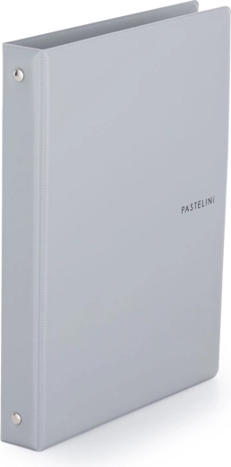 Pastelini A4 Ring Notebook Grey