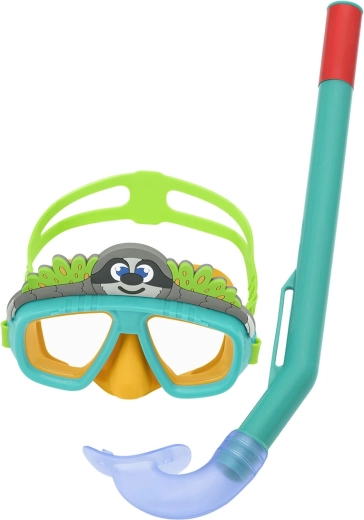 Snorkel with comfortable mouthpiece and water protection