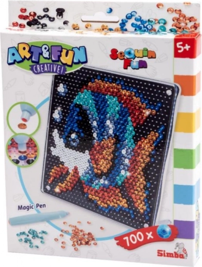 Glitter Picture - Fish