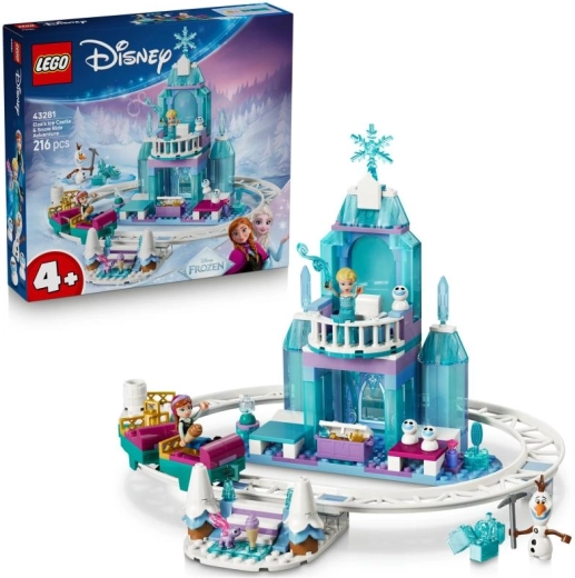 LEGO Disney Frozen Леденият дворец на Елза и разходка в снега (43281)