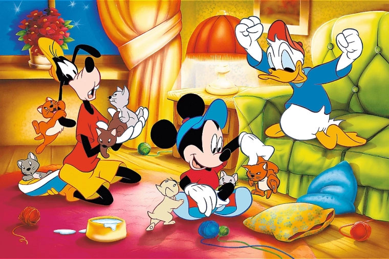 Trefl пъзел Disney: Мики Маус и приятели 600 части