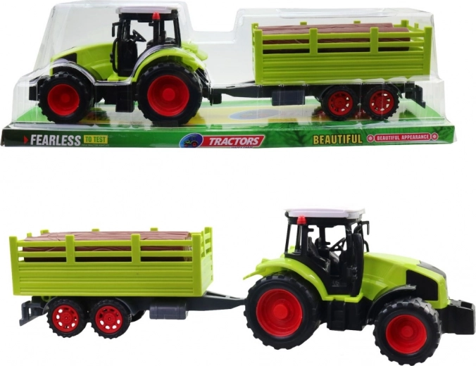 Tractor with Trailer Inertia for Kids