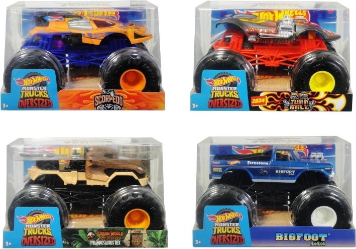 Монстър камион HOT WHEELS JEEP 1:24