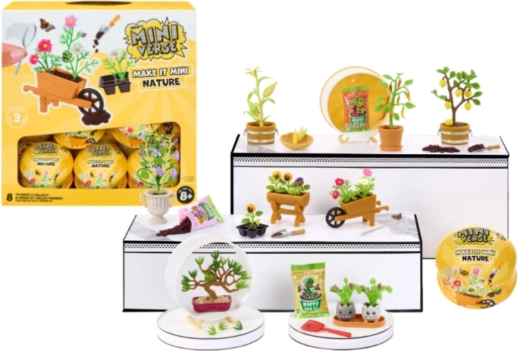 MGA Miniverse make it mini nature серия 3 изненада в топка
