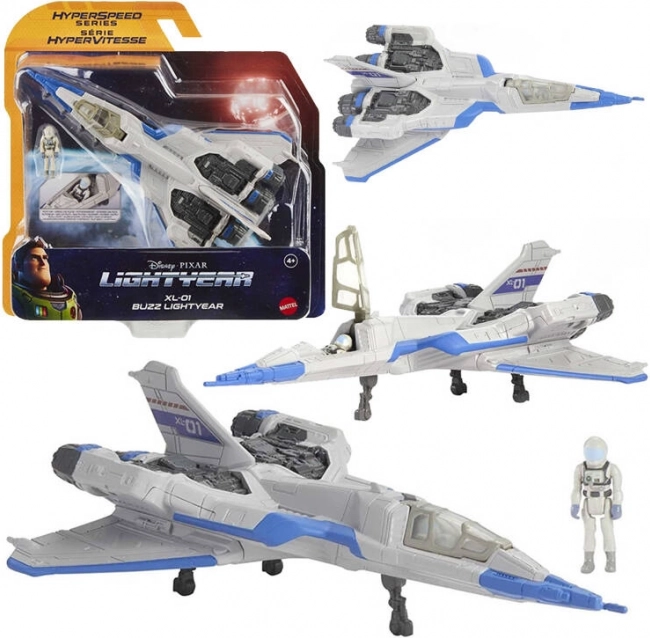 Mattel космически кораб Buzz Lightyear Hyperspeed с фигурка – XL-01