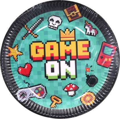 HRA Paper Party Plates 23 cm – 6 pcs