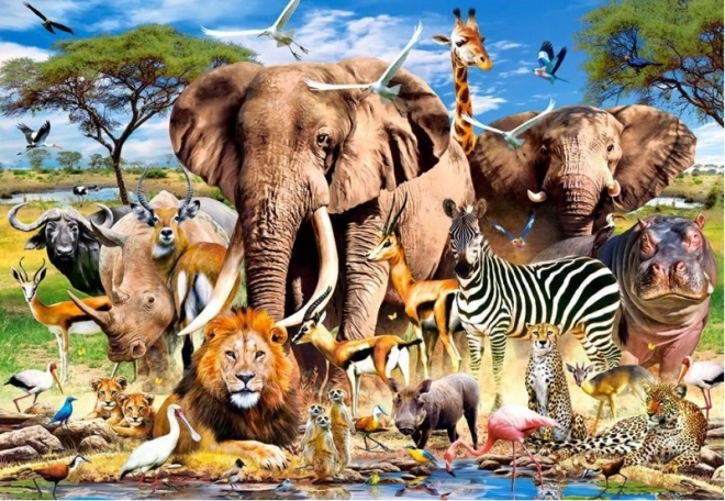 Пъзел 260 части Savanna Animals