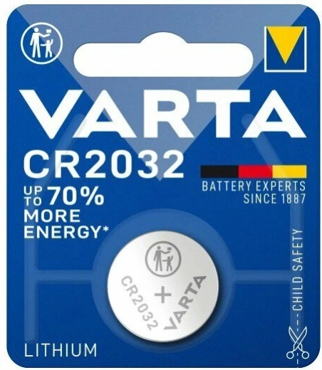 Varta CR2032 3V Lithium Coin Battery