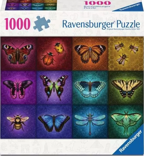 Ravensburger пъзел „Окрилени създания“ 1000 части
