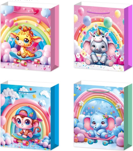 Gift Bag M with Sweet Animals