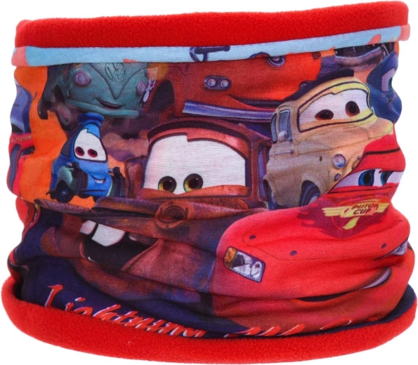 Warm neck warmer with fleece lining