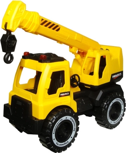 Construction dump truck with crane for kids