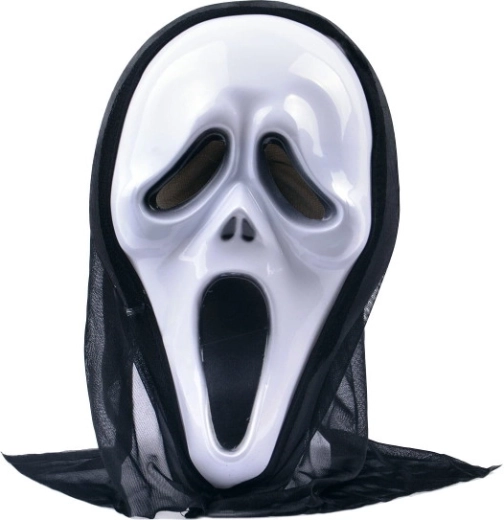Scary Halloween Mask with Hood