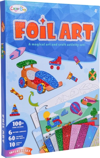 Creative Vehicle Mosaic with Accessories