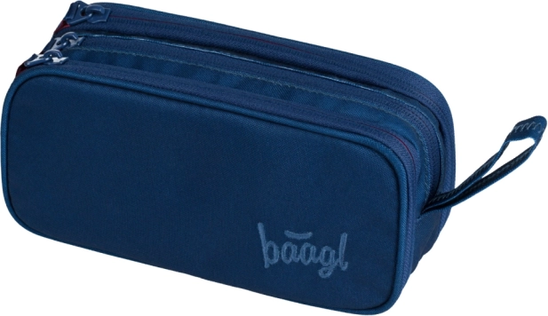 Student Pencil Case Baagl Etue Big Navy