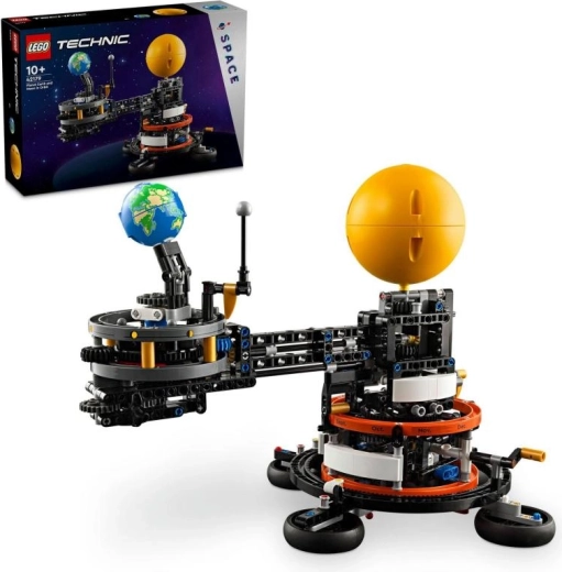 Lego Technic планетата Земя и Луната в орбита