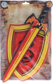 Foam sword and shield for kids