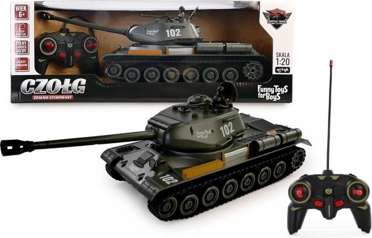 RC танк със светлини и звуци