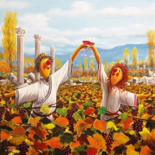 Harvest Vineyard Puzzle 1023 Pieces