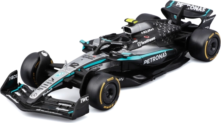 Модел Bburago F1 Mercedes‑AMG Petronas W16 2025 Kimi Antonelli 1:43