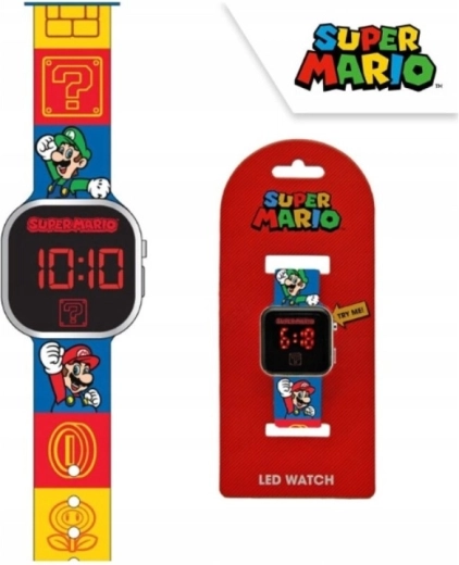 Kids' LED Digital Watch – Super Mario