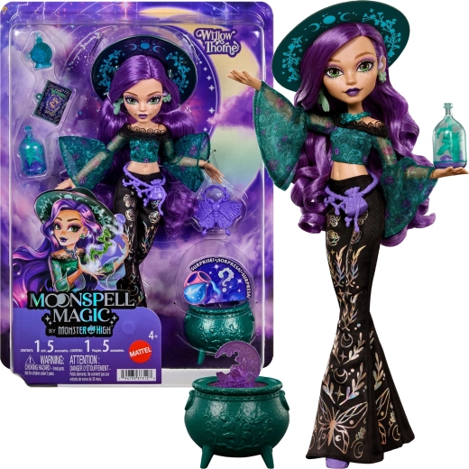 Monster High Moonspell High Willow Thorne модна кукла 26 см с аксесоари