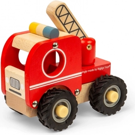 Wooden Fire Engine Bigjigs Toys
