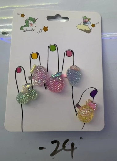 Fruit Ring Set, 5 pcs