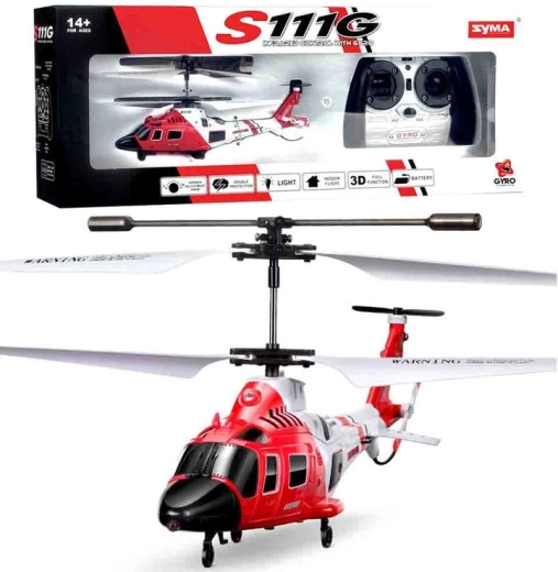 Syma S111G RC хеликоптер с жироскоп