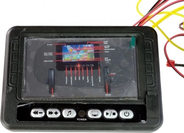 LCD MP4 Music Panel for Range Rover