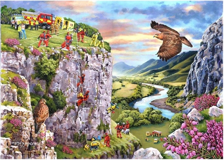 Puzzle Everyday Heroes, 1000 pieces