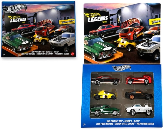 Hot Wheels Legends Tour collectible car set