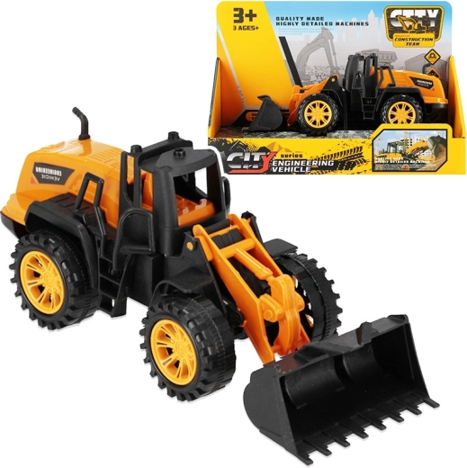 Pull-back Bulldozer Toy Car