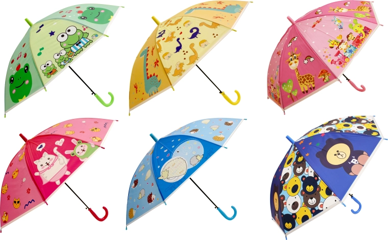 Colorful children's umbrella 50 cm - 1 piece