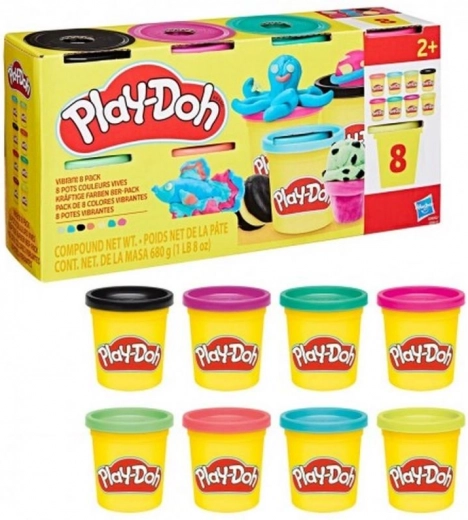 Hasbro Play-Doh комплект от 8 кофички