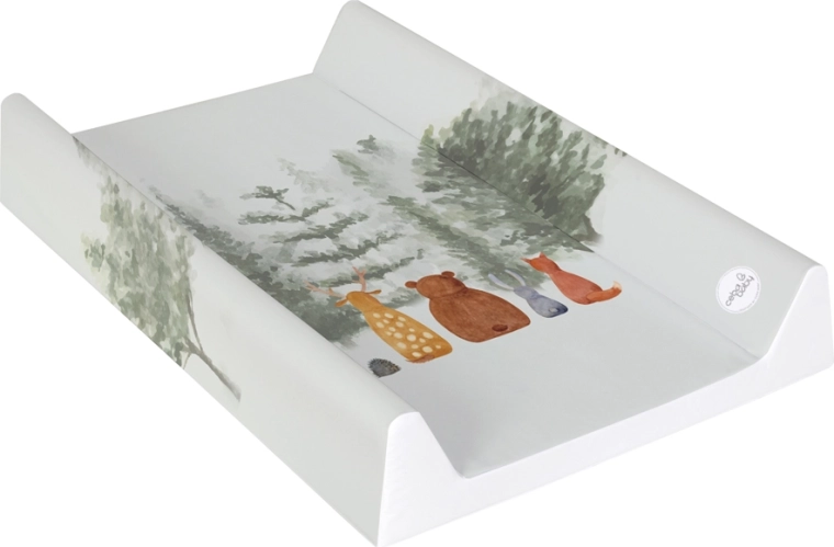 Ceba Baby soft contoured changing mat 50 × 70 cm Basic Forest Companions