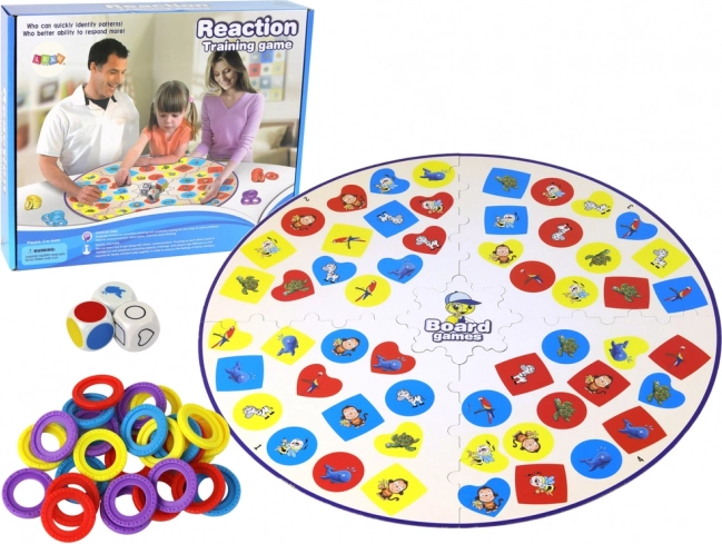 Logic Board Game for Observation and Reflexes