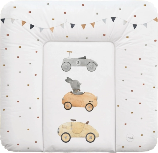Ceba Baby soft changing mat for a chest of drawers basic bunny driver 75 × 72 cm