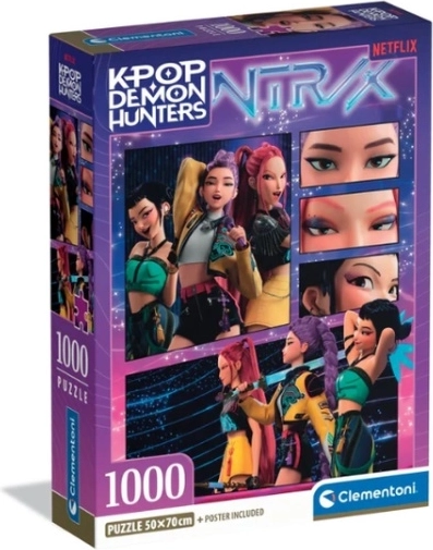 Пъзел Clementoni K-Pop Demon Hunters 1000 части