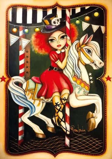 Magnolia Carousel Puzzle 1000 Pieces