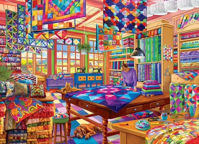 Puzzle Seamstress 1000 pieces Eurographics