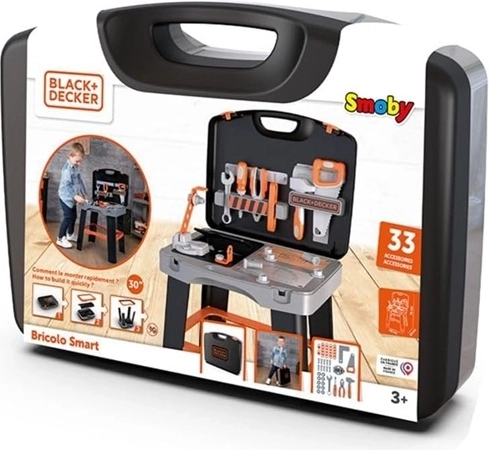 Детска работилница Smoby Black+Decker Bricolo Smart