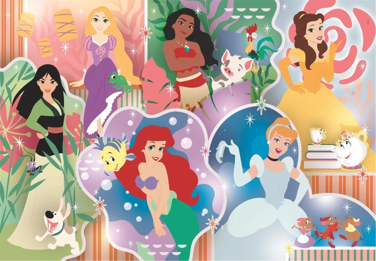 Макси пъзел Disney принцеси 24 части CLEMENTONI