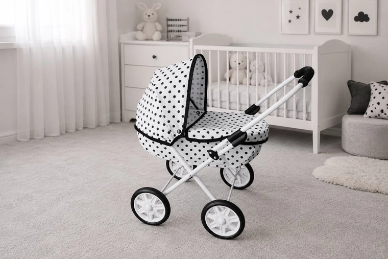 Comfortable carrycot and stable frame