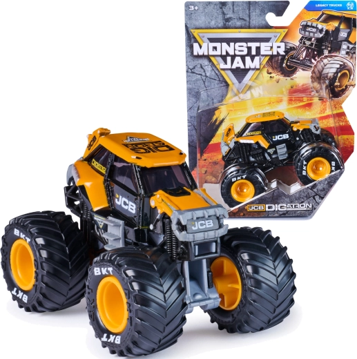 Spin Master Monster Jam монстър камион JCB Digatron 1:64 - 1 брой