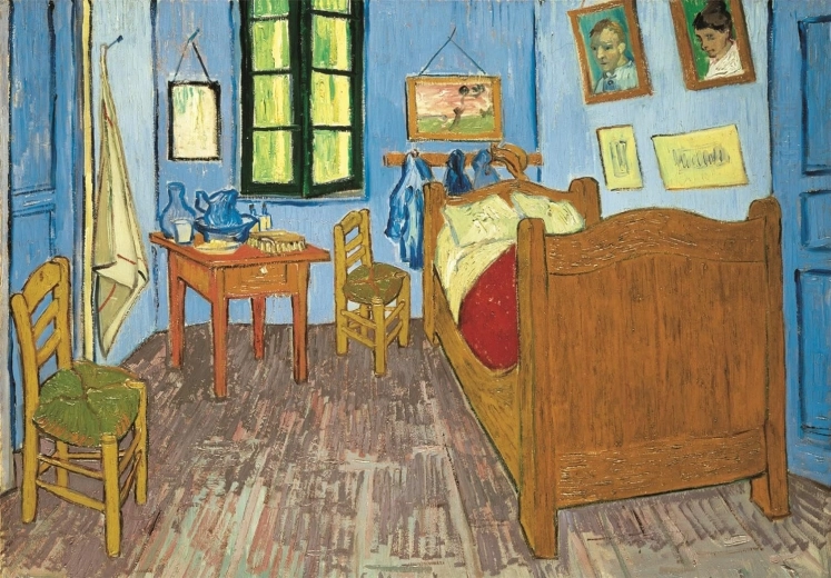 Пъзел CLEMENTONI Museum Collection: Спалня в Арл, 1000 части
